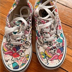 Tokidoki inspired Vans Authentic Donut Unicorn Skate Shoe